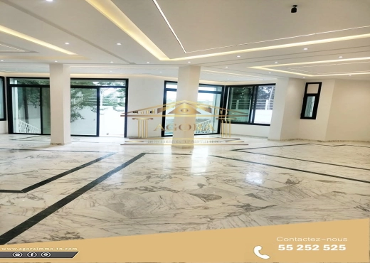 A Louer Villa avec piscine au Lac - Bien immobilier à {"id":23,"country_id":219,"name":"TUNIS","slug":"tunis"} - Image 3 - Agora Business & Invest Immo - Agence Immobilière Agora Business & Invest Immo